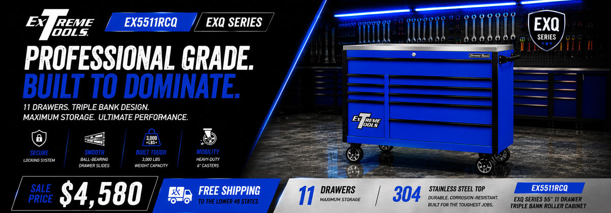 EX5511RCQ Extreme Tools 11 Drawer Roller