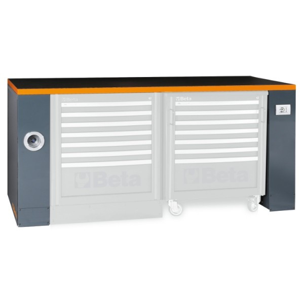 Beta Tools C55PRO BG/2 2M-Long Workbench - Grey