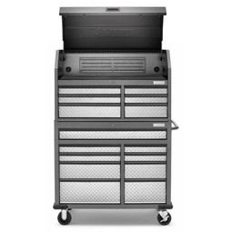 Gladiator 41" 15 Drawer Mobile Tool Chest Combo Gladiator 41" 15 Drawer Mobile Tool Chest Combo