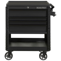 Extreme Tools EX Series 33" 4-Drawer Deluxe Series Tool Cart - Matte Black w/Black Drawer Pulls Extreme Tools EX Series 33" 4-Drawer Deluxe Series Tool Cart - Matte Black w/Black Drawer Pulls