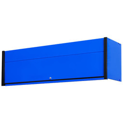 Extreme Tools DX Series 72" x 21" Deep Triple Bank Hutch - Blue w/Black Drawer Pulls Extreme Tools DX Series 72" x 21" Deep Triple Bank Hutch - Blue w/Black Drawer Pulls