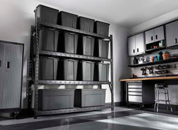 Gladiator 90" x 90" Heavy Duty Mega Rack with Four Adjustable Shelves