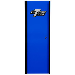 Extreme Tools DX Series 19” 4-Shelf Side Locker - Blue w/Black Handle