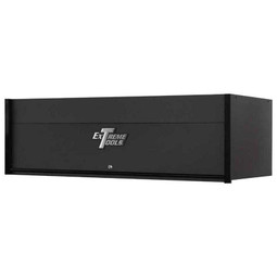 Extreme Tools RX Series 72" x 25" Deep Triple Bank Hutch - Matte Black w/Black Handle Extreme Tools RX Series 72" x 25" Deep Triple Bank Hutch - Matte Black w/Black Handle