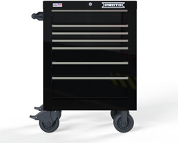 Proto Velocity 27" 7-Drawer Single Bank Roller Cabinet - Black Proto Velocity 27" 7-Drawer Single Bank Roller Cabinet - Black
