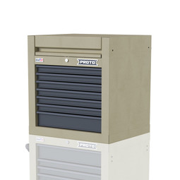 Proto Velocity 27" 7-Drawer Single Bank Top Chest - Desert Tan