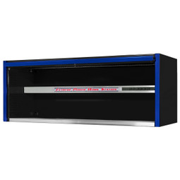 Extreme Tools EXQ Series 72"W x 30"D Professional Hutch - Black w/Blue Handle