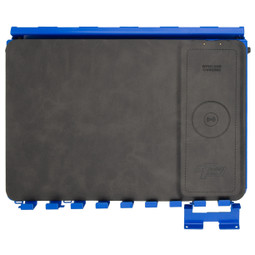 Extreme Tools ACTP Media/Tech Holder Accessory With Phone Charging Pad - Blue