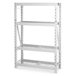 Gladiator 48" White Tool-Free Rack Shelf Gladiator 48" White Tool-Free Rack Shelf