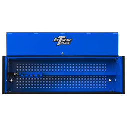 Extreme Tools RX Series 72" x 25" Deep Triple Bank Hutch - Blue w/Black Handle
