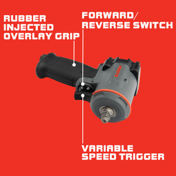 Proto 3/8" Mini Impact Wrench - Pistol Grip