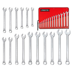 Proto 31 Piece Satin Combination ASD Wrench Set - 12 Point