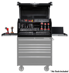 Extreme Tools 41" x 24" Deluxe Portable Workstation - Textured Black