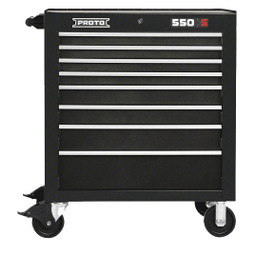 Proto 550S 34" Roller Cabinet - 8 Drawer, Gloss Black