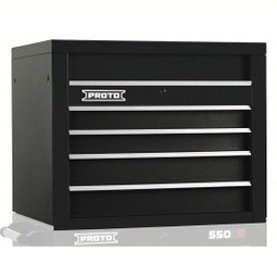 Proto 550S 34" Top Chest - 4 Drawer, Gloss Black Proto 550S 34" Top Chest - 4 Drawer, Gloss Black