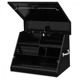 Montezuma 26" x 18" Portable Steel Toolbox - Black