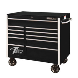 Extreme Tools RX Series 41" 11-Drawer Roller Cabinet - Black Extreme Tools RX Series 41" 11-Drawer Roller Cabinet - Black