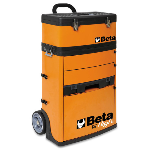 Beta Tools C41H-O Two-Module Tool Trolley - Orange