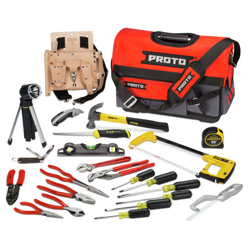 PROTO 25 PIECE ELECTRICIAN'S TOOL SET