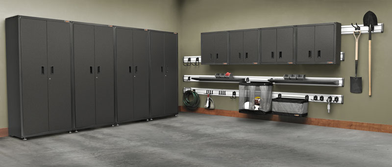 4 x Gladiator Ready-to-Assemble Full-Door Wall GearBox (Hammered Granite) - Thumbnail 5