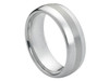 Flat Cobalt Band - Beveled Edge