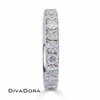 14k Solid Gold Diamond Eternity Ring, DR-R151W 14k Solid Gold Diamond Eternity Ring, DR-R151W