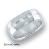 Princess-Cut Diamond Band - White Gold Princess-Cut Diamond Band - White Gold