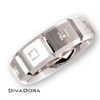 Diamond Accented Band - Gold Diamond Accented Band - Gold