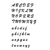 Clean Script Nameplate - Gold