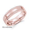 Fine Milgrain Inlay Ring - Rose Gold Fine Milgrain Inlay Ring - Rose Gold