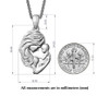 Mom & Child Pendant - Silver