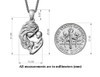 Mom & Child Pendant - Silver