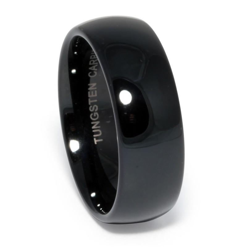 Black Tungsten Band - Matte Finish