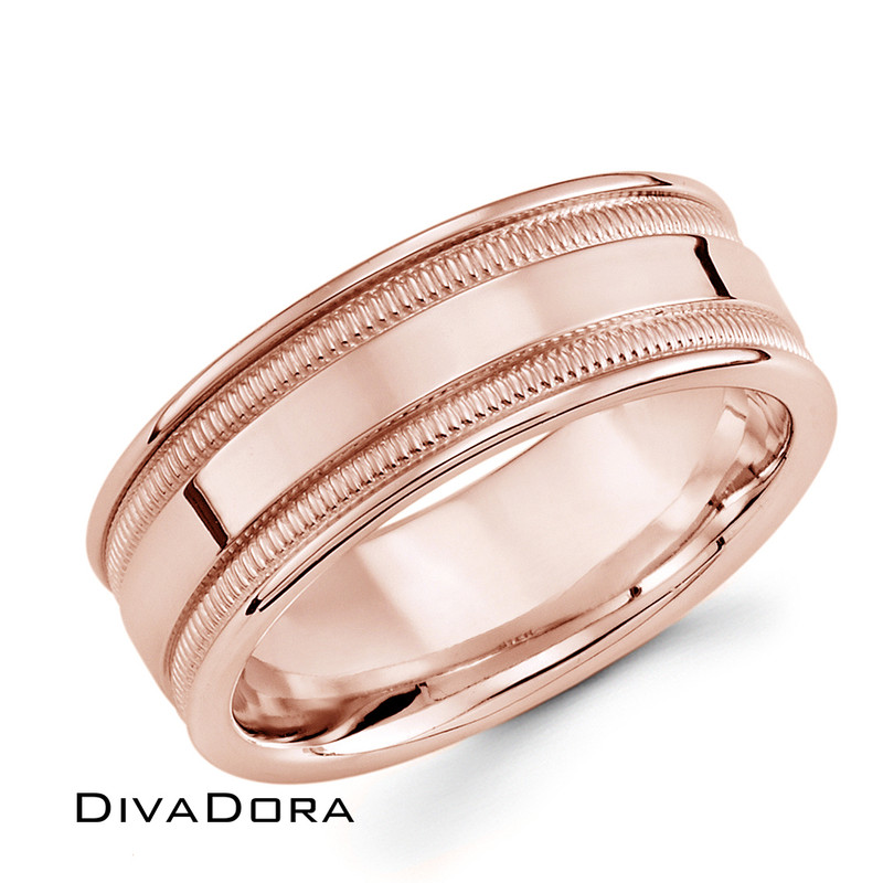 Gloss Polish Band - Rose Gold