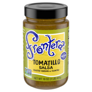 FRONTERA MEDIUM TOMATILLO SALSA ( 6X16 OZ ) FRONTERA MEDIUM TOMATILLO SALSA ( 6X16 OZ )
