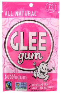 GLEE GUM BUBBL GUM POUCH ( 6 X 55 PC )