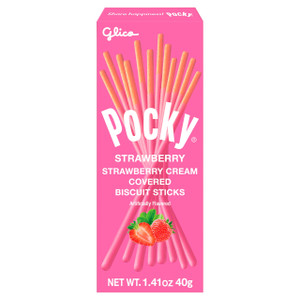 GLICO PRETZ COOKIE STRAWBERRY ( 20X1.41OZ )