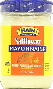 HAIN PURE FOODS SAFFLOWER MAYONNAISE ( 12X12 OZ )