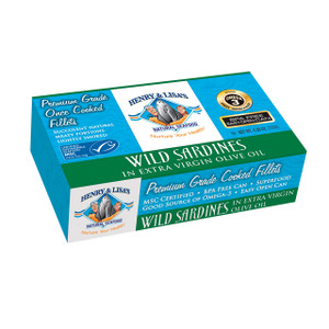 HENRY & LISA'S WILD SARDINES IN EVOO ( 12X4.25 OZ )