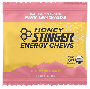 HONEY STINGER PINK LEMONADE ENERGY CHEWS ( 12X1.8 OZ )