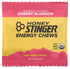 HONEY STINGER ORGANIC ENERGY CHEWS CHERRY BLOSSOM ( 12X1.8 OZ )
