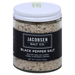 JACOBSEN BLK PEPPER SALT ( 6 X 4.23 OZ )