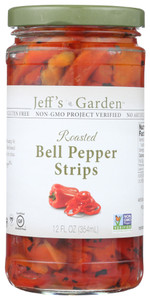 JEFF'S NATURALS RD PEPPER STRIPS ROASTED ( 6X12OZ )