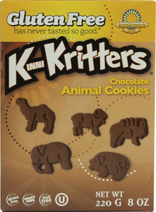KINNIKINNICK FOODS KRITTERS CHOCOLATE CKIES ( 6X8OZ )