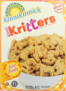 KINNIKINNICK FOODS KRITTERS GRM CKIES ( 6X8OZ )