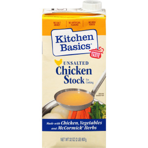 KITCHEN BASICS CHICKEN STOCK UNSLTD ( 12X32OZ )
