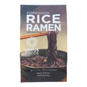 LOTUS FOODS ORGANIC RICE RAMEN WITH MISO SOUP ( 10X2.8 OZ )