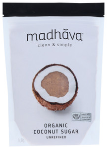 MADHAVA BLONDE COCONUT SUGAR ( 6X16 OZ )