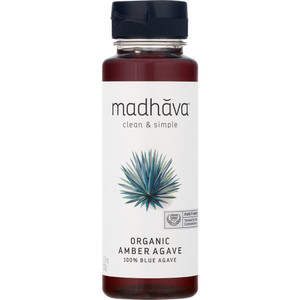 MADHAVA HONEY AMBER AGAVE NECTAR ( 6X11.75Z )