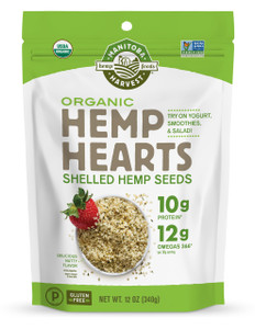 MANITOBA HARVEST ORGANIC HEMP SEED NUT ( 1X12 OZ )
